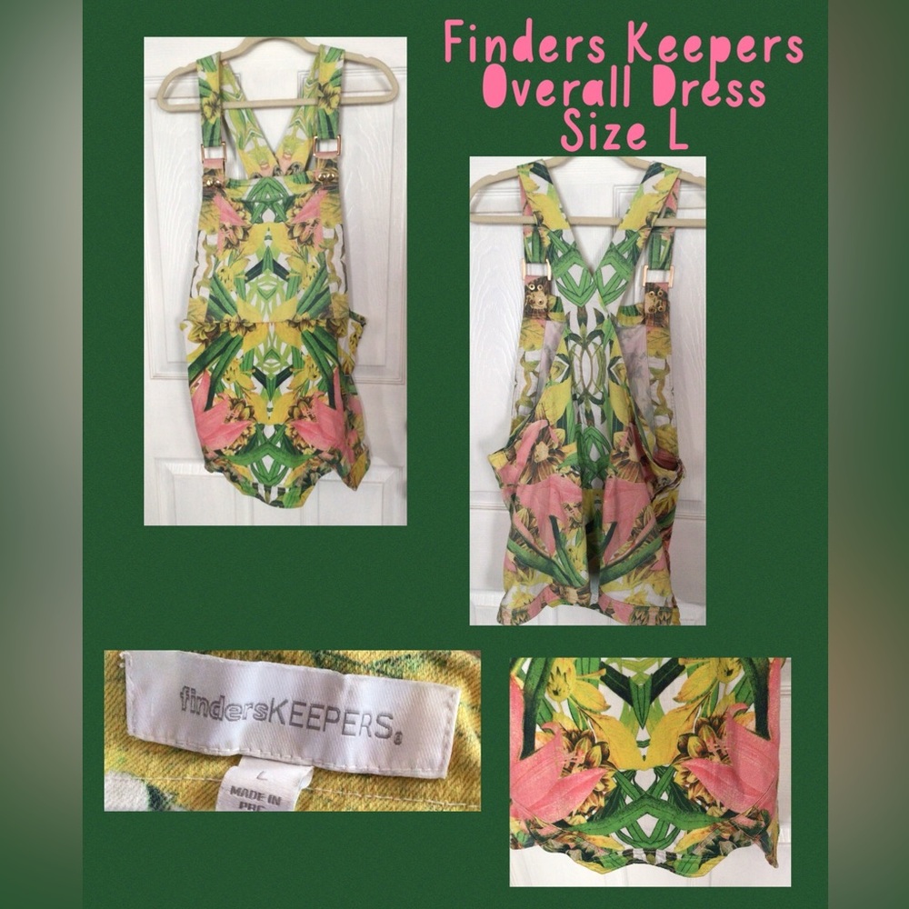 Finders Keepers jumper overall dresss